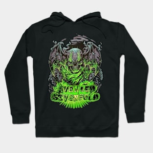 Avenged Skull Green Hoodie